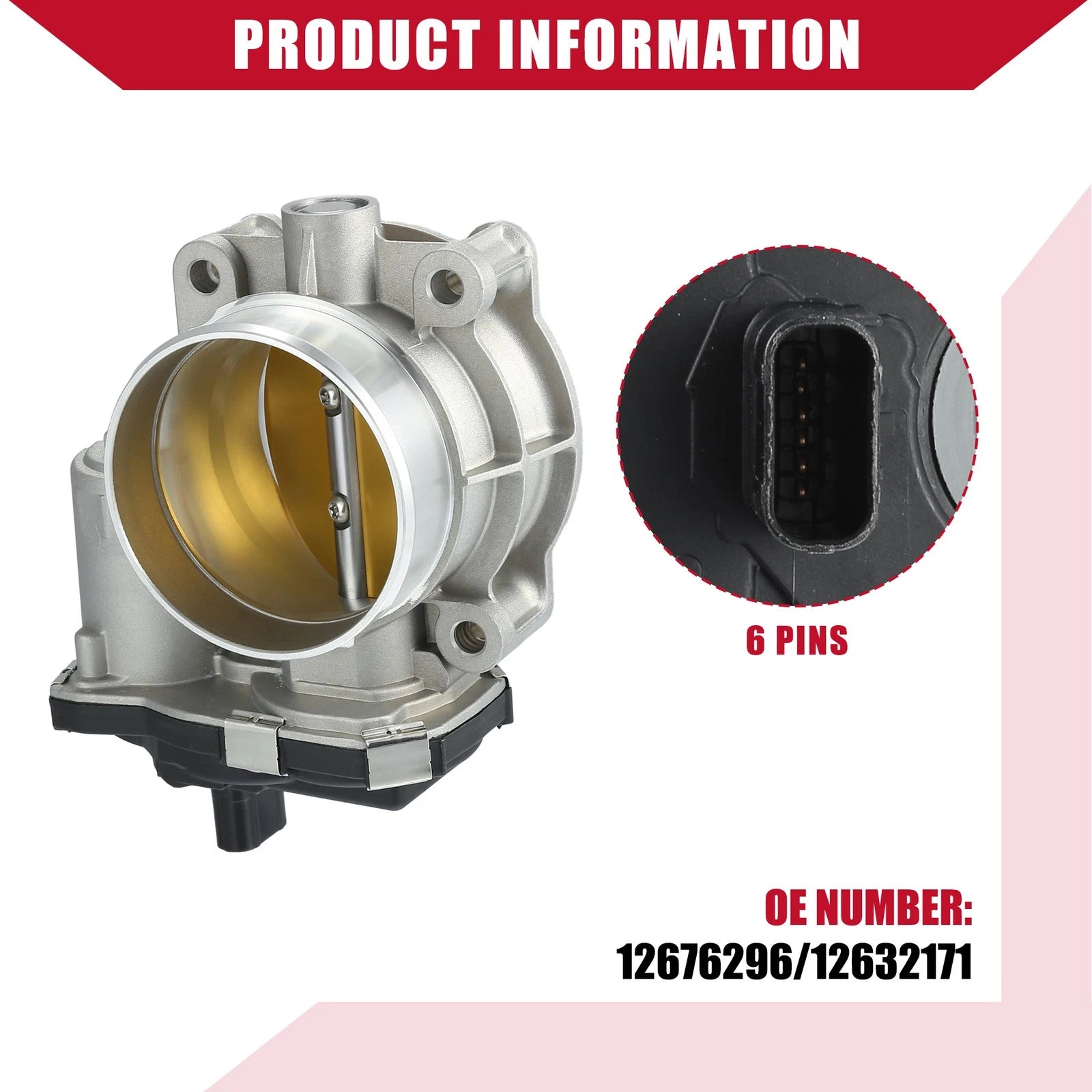 Electronic Throttle Body Assembly for Chevrolet Express 2500 (2003–2021)