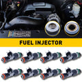 Set of 8 Fuel Injectors for Chevrolet Express 1500 GMC Sierra Yukon