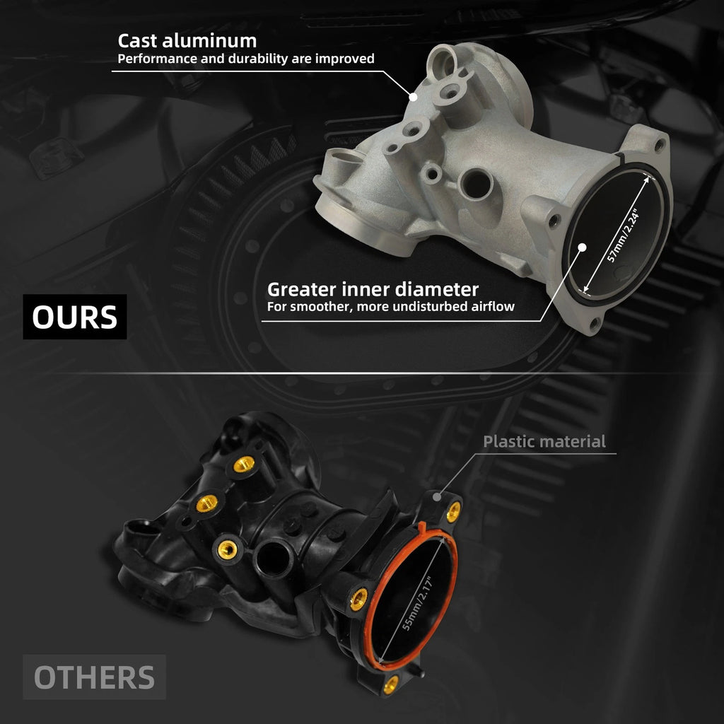 High Flow Intake Manifold for Harley Street Road Glide (2014–2023)