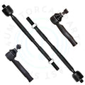 Set of 4 Tie Rod Ends for Scion tC (2005–2010)