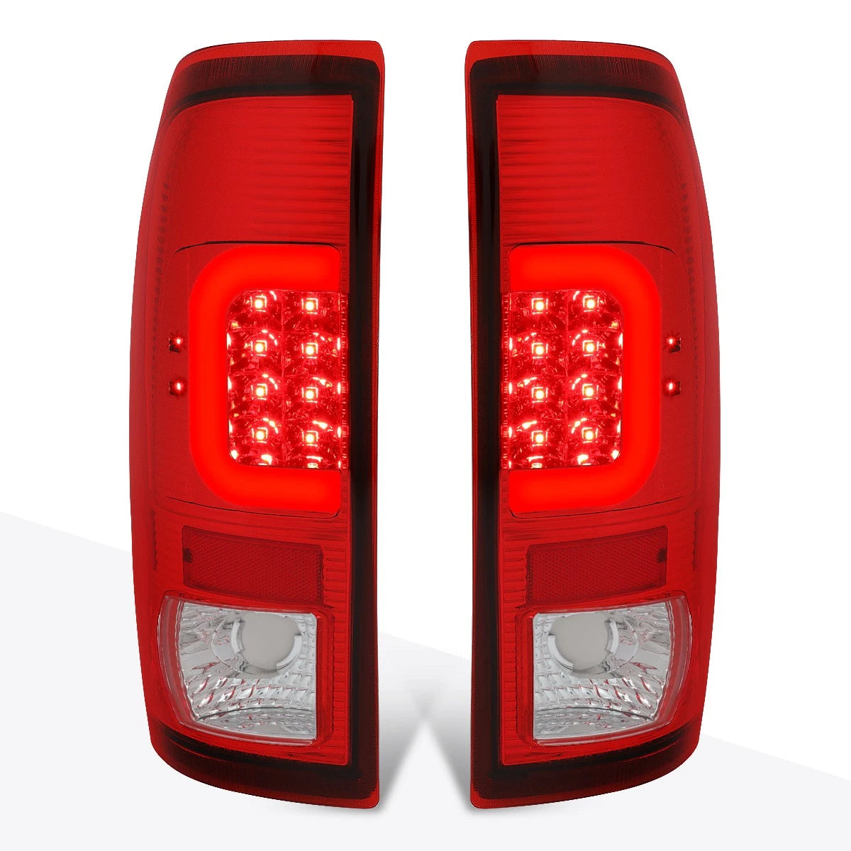 3D LED C-Bar Tail Light for Ford Super Duty (1997–2007)