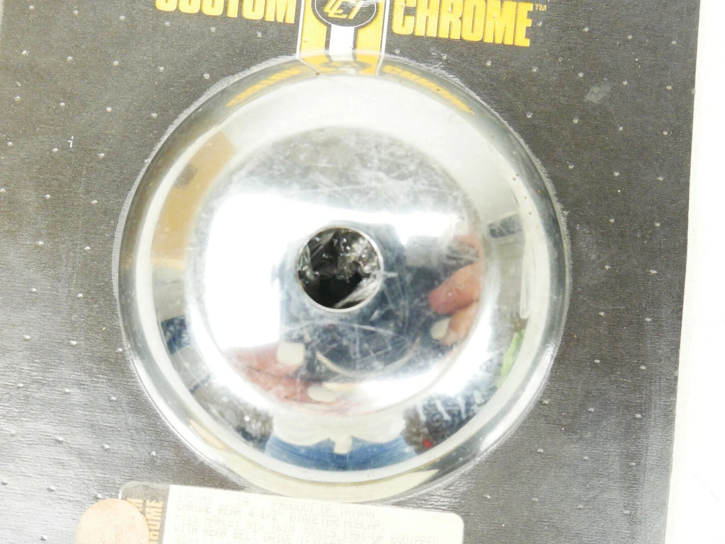 Chrome Rear Wheel Hubcap for Harley Davidson Big Twin (1986–1989)