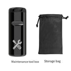 Bike Repair Tool Storage Jar Waterproof Sealed Portable Bottle 195x74mm