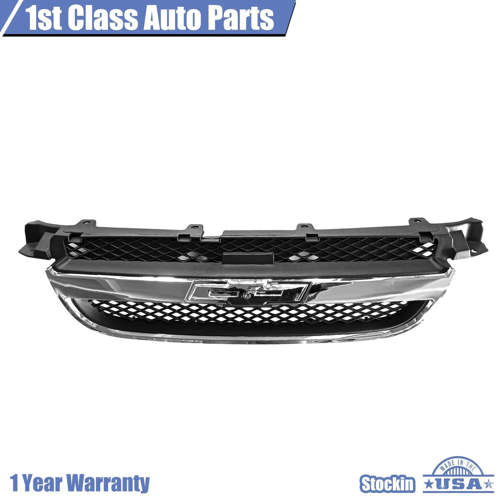 Chrome Black Grille Assembly for Chevrolet Aveo Sedan (2007-2011)