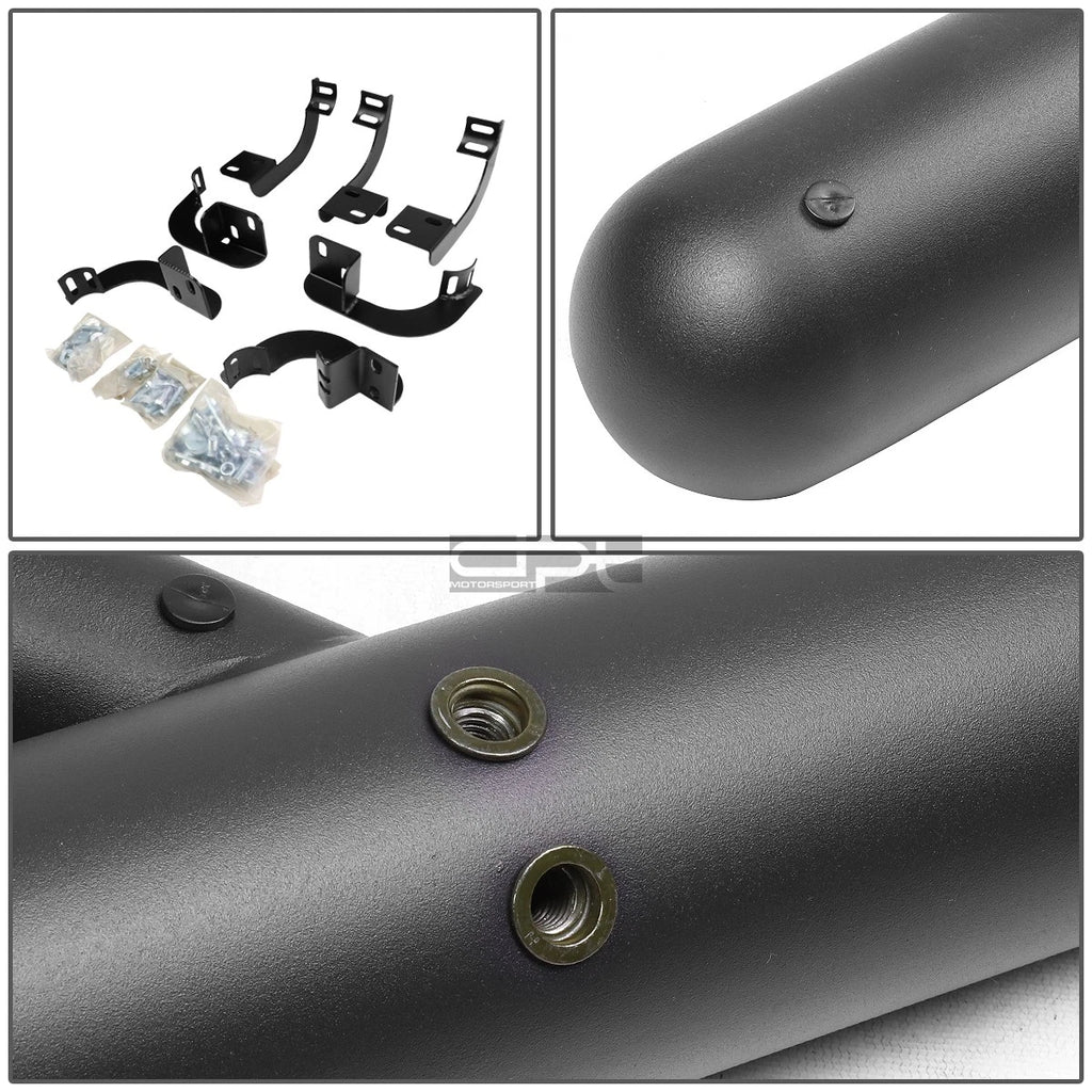 3" Matte Black Side Step Bars for Ram 1500 Extended Cab (2009–2020)