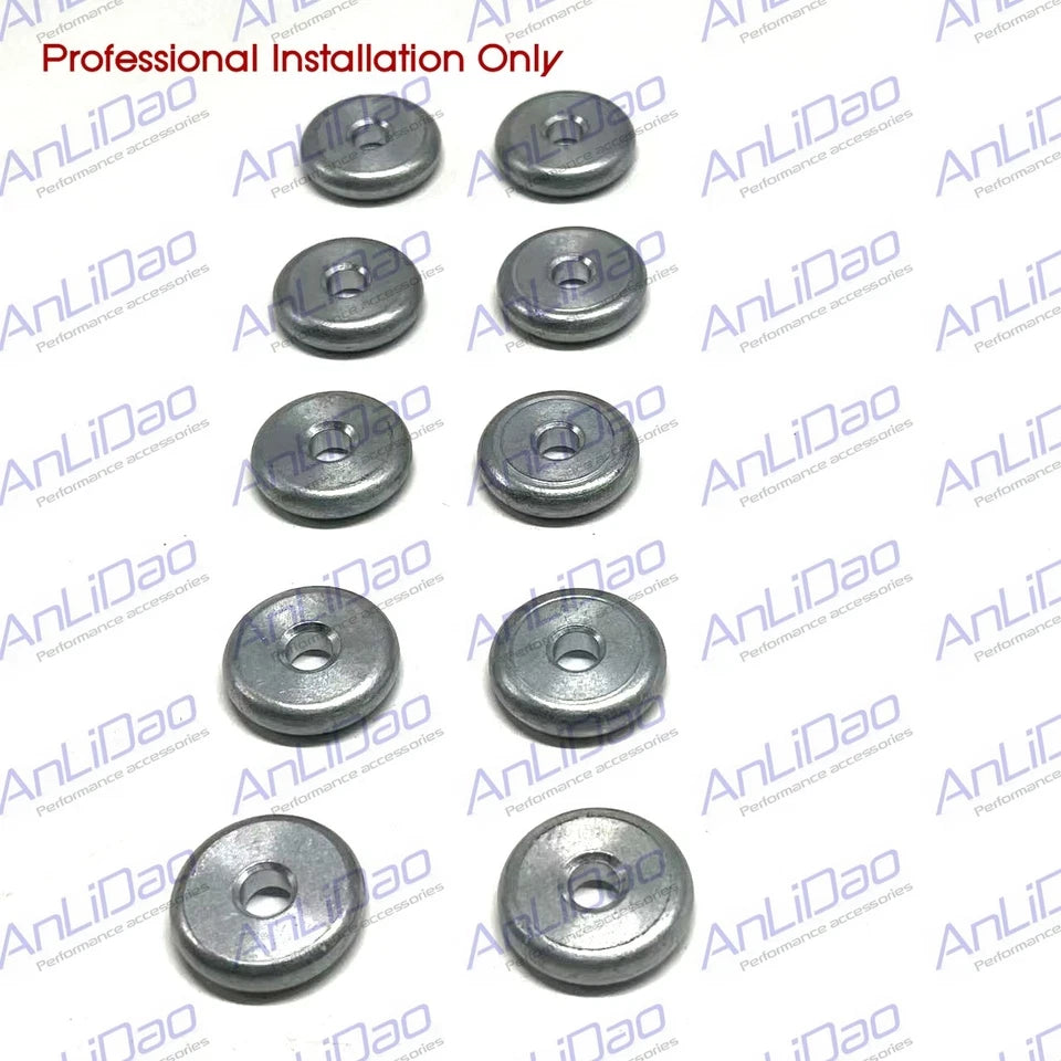 10Pcs Zinc Anode Block for Sea-Doo RXP RXT WAKE GTR (2010–2023) 271001920