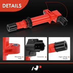 6x Ignition Coil Pack for Jeep Grand Cherokee (2005–2008) Dodge Ram 1500
