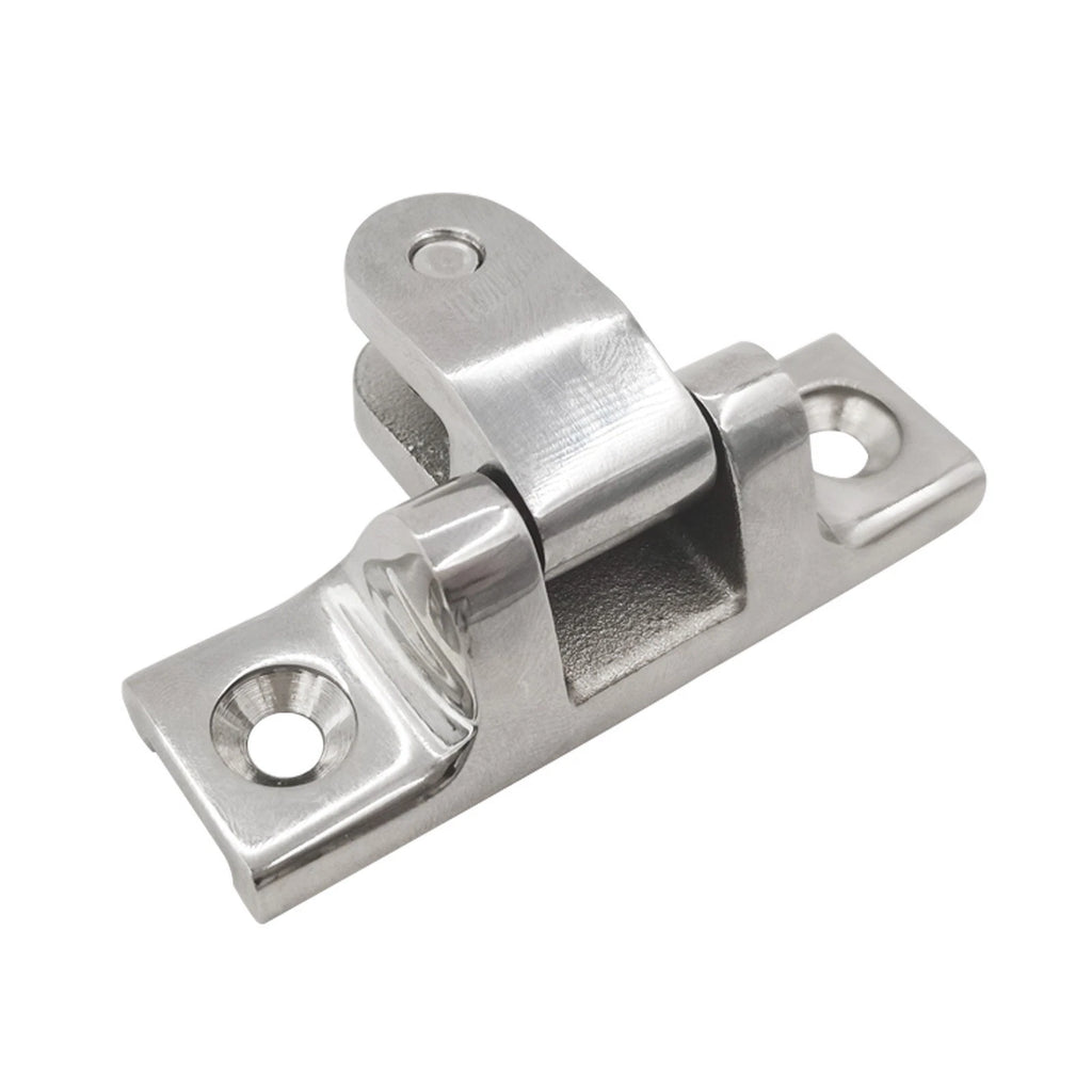 316 Stainless Steel Mountain-Shaped Swivel Seat for Marine Canopy