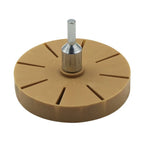 Rubber Eraser Wheel for Glue Sticker and Tape Removal (3.5 Inch)