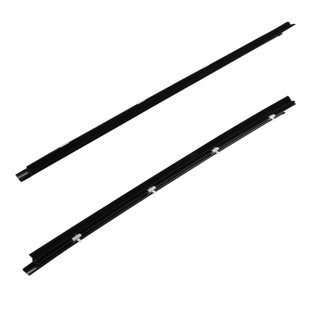 2X Door Window Moulding Trim Weatherstrip for Toyota Tacoma (1995–2004)