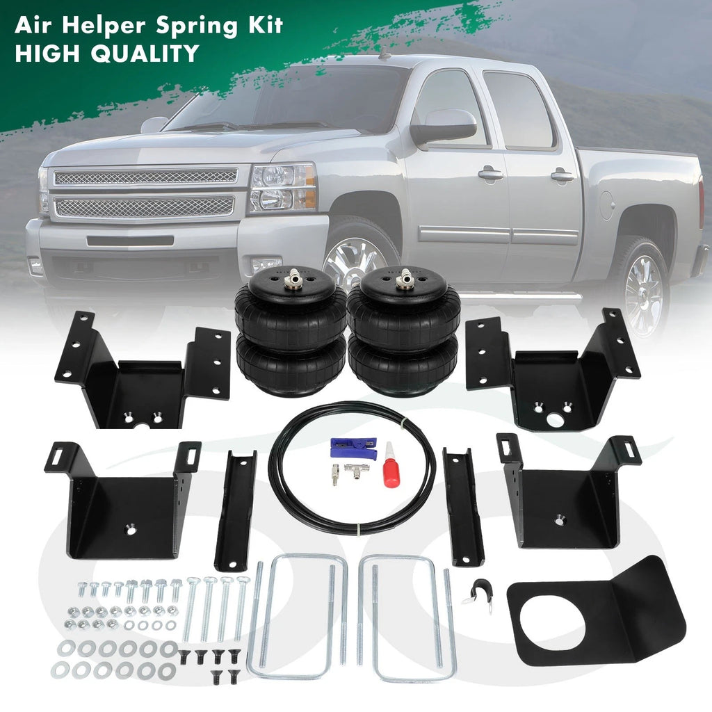 Air Helper Spring Leveling Kit for Chevy Silverado GMC Sierra 2500 3500