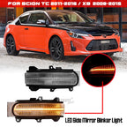 Sequential Side Mirror Turn Signal Light for Scion TC (2011–2016), XB (2008–2015)