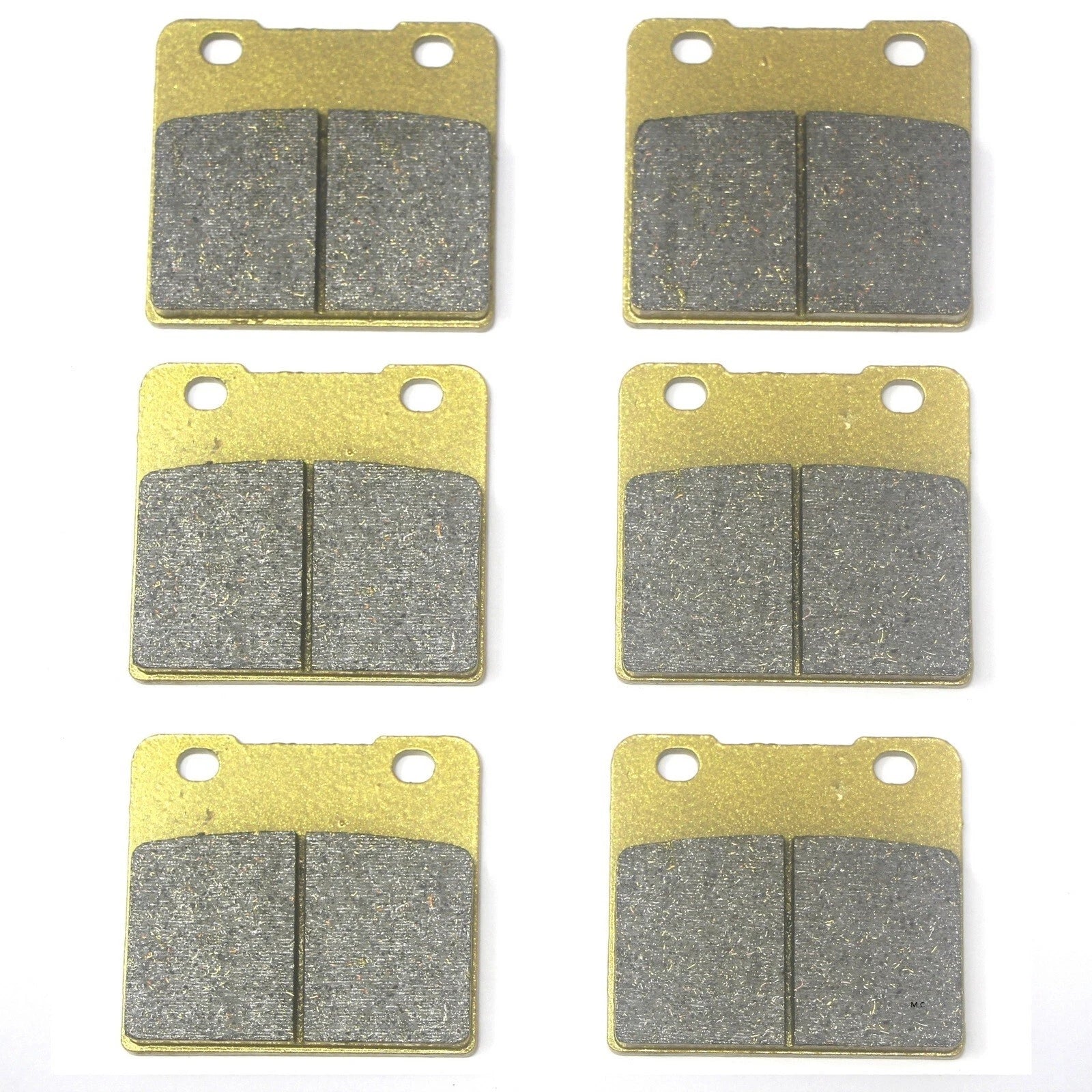 Front & Rear Brake Pads for Suzuki VS1400 Intruder (1987–2004) VL1500 (1998–2001)