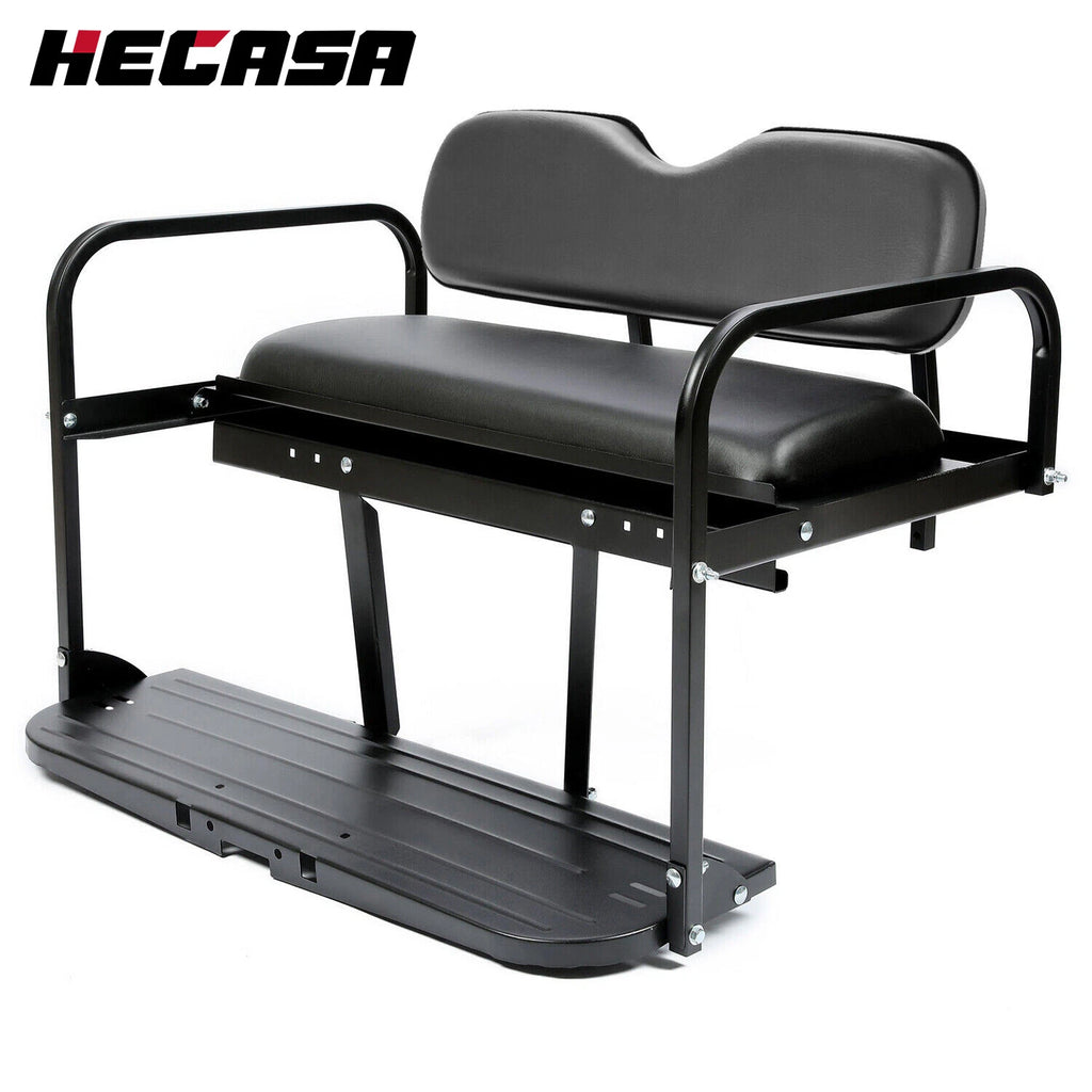 Folding Steel Frame Leather Seat Kit for EZGO Marathon (Pre-1994)