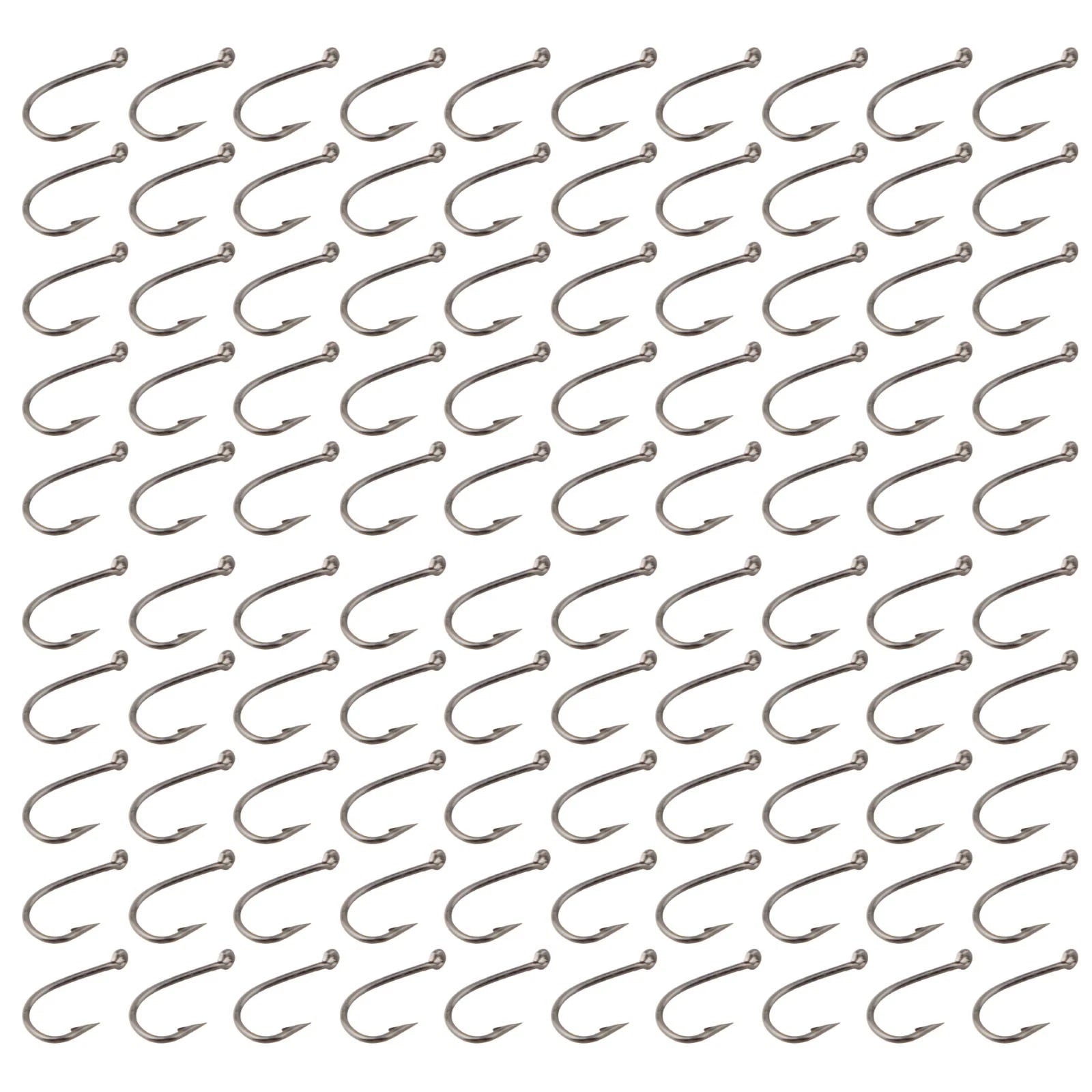 100x Izu Hook Tubes with Barb for Crooked Mouth Fishing