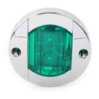 24V LED Side Marker Light for Truck Trailer RV Boat (Round)