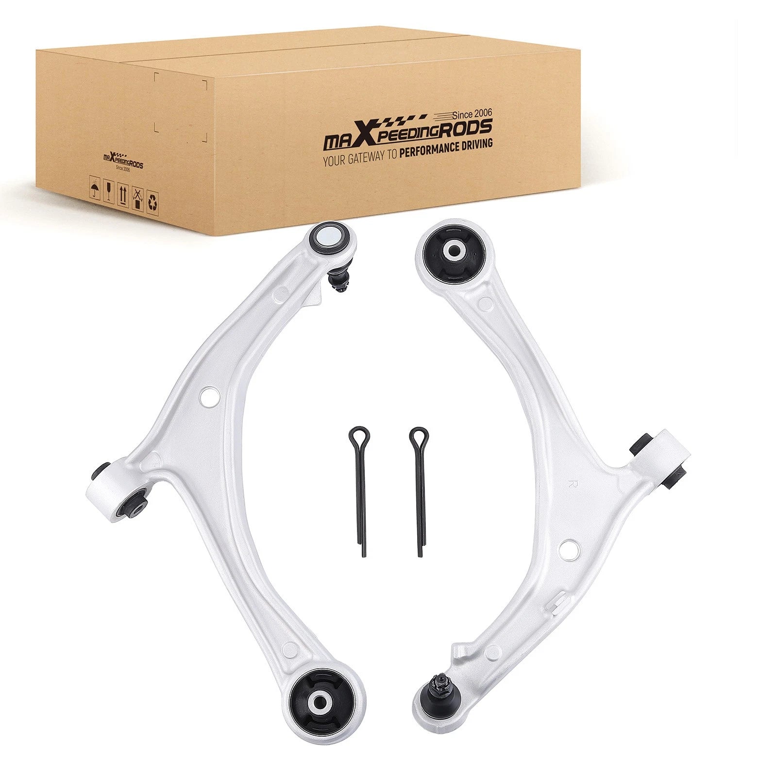 2x Front Lower Control Arms w/ Ball Joint Assembly for Honda Odyssey (2011–2017)