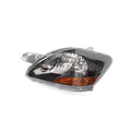 Headlight Assembly for Toyota Vios (2007–2013) Black Housing