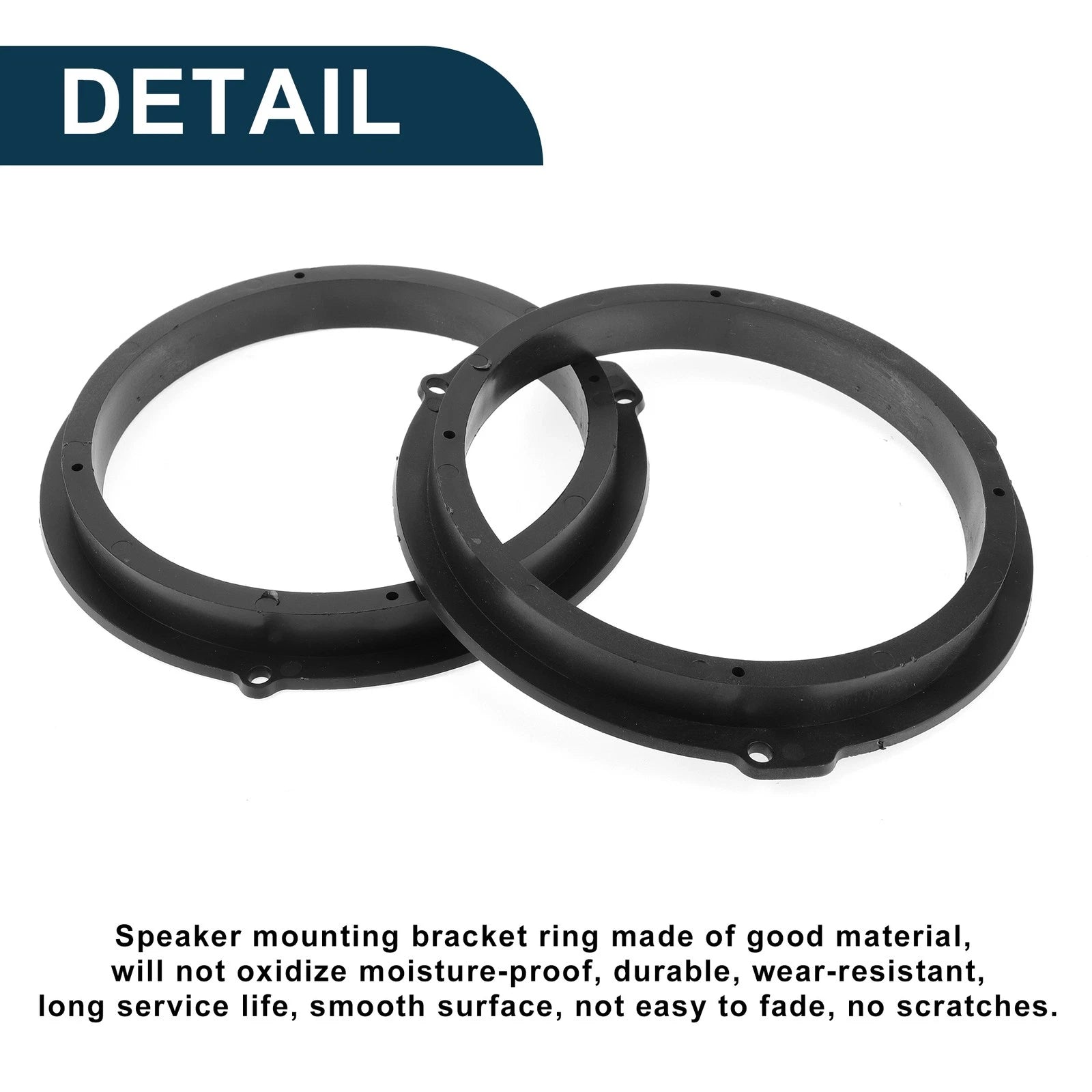 2X Speaker Spacer Ring Adapter for Ford Escape (2013–2022)
