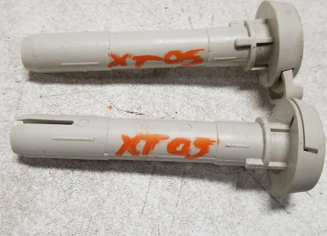 Set of 2 Front Headrest Clips for Jaguar X-Type (2002–2008) Beige
