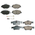 Akebono Euro Ceramic Brake Pads Kit for Mercedes W211 E320 E350 (2003–2009)