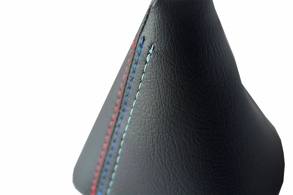 Leather Automatic Shift Boot Cover for BMW X3 E83 (2003–2010) Black