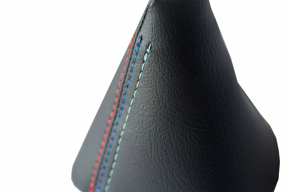 Leather Automatic Shift Boot Cover for BMW X3 E83 (2003–2010) Black