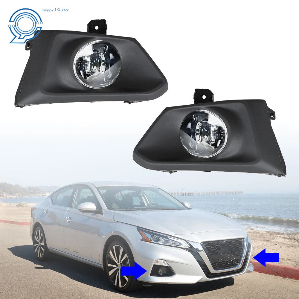 Set of 2 Front Bumper LED Fog Lights for Nissan Altima (2019–2020)