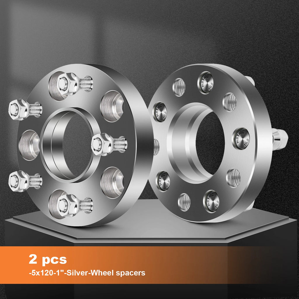 2X 1" Hubcentric Wheel Spacer for BMW 128i 325i 335i 550i 525i M3 (2008–2013)