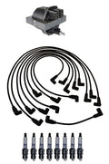 Ignition Wires & Spark Plugs Kit for Chevy G30 GMC G3500 (1985–1995)