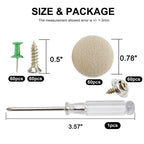 60 Pack Roof Repair Kit for Automotive Headliner Retainer Pins with Rivets