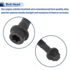 Set of 10 Engine Cylinder Head Bolts for Ford Explorer 4.0L V6 (1997–2000) No. ES 72171