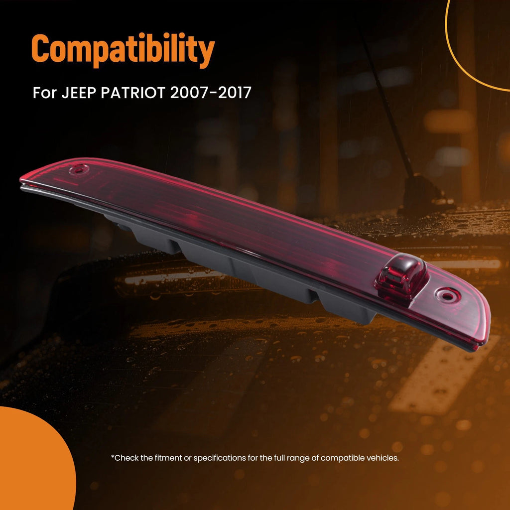 Rear LED 3rd Brake Light for Jeep Patriot (2007–2017) 5116236AF
