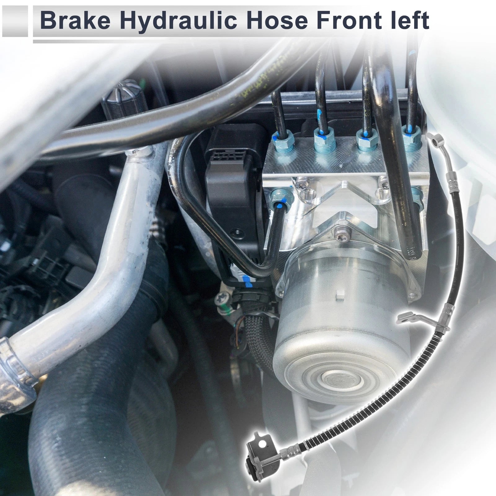 Brake Hydraulic Hose for Hyundai Elantra (2017–2020) No. 587314V000