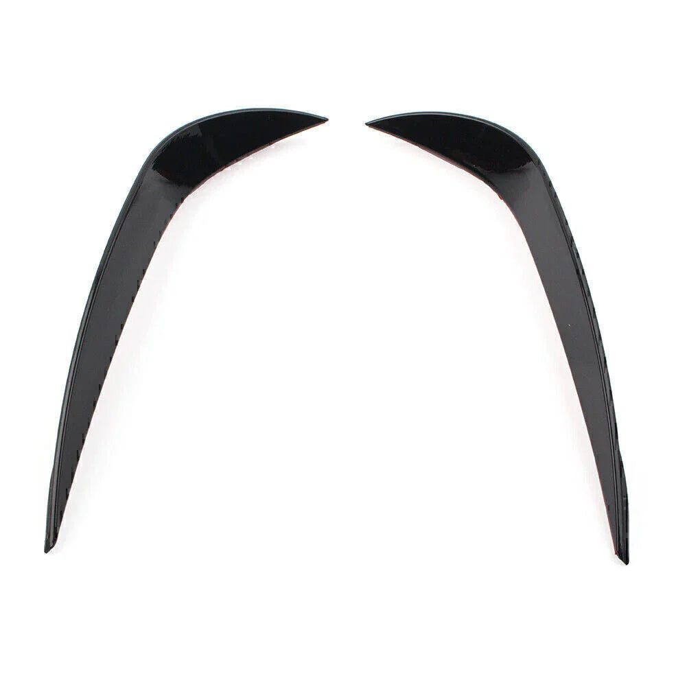 Glossy Black Front Bumper Side Air Vent Trim for VW Golf 6 MK6 GTD (2008-2013)