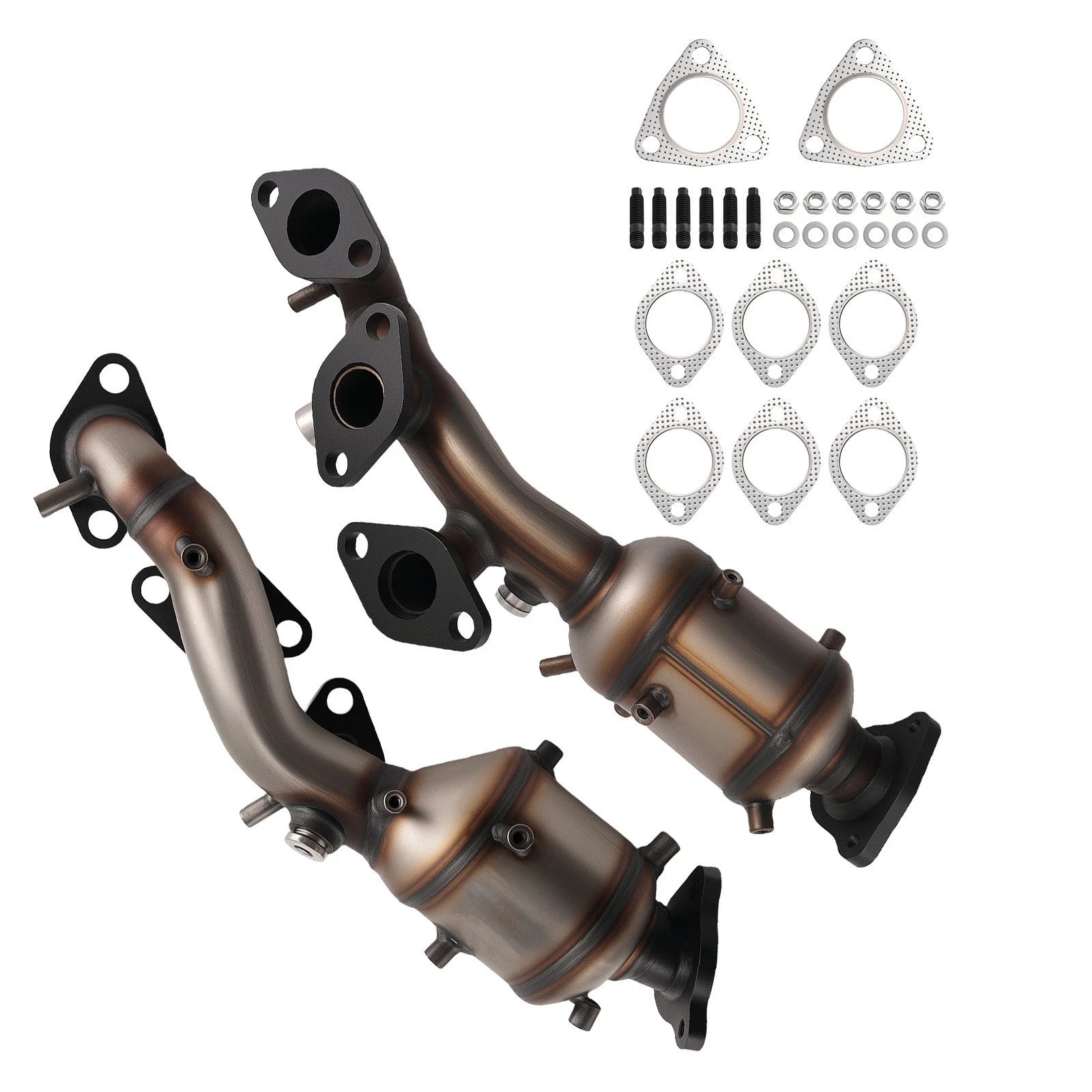 Pair Catalytic Converters for Nissan Frontier/Xterra (2002-2004)