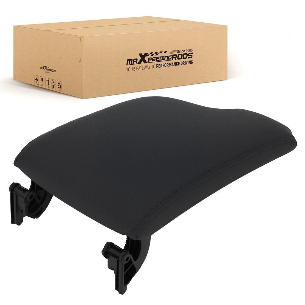 Armrest Cover Center Console Lid for BMW 328i 335i 335d (2007–2011) Black Leather