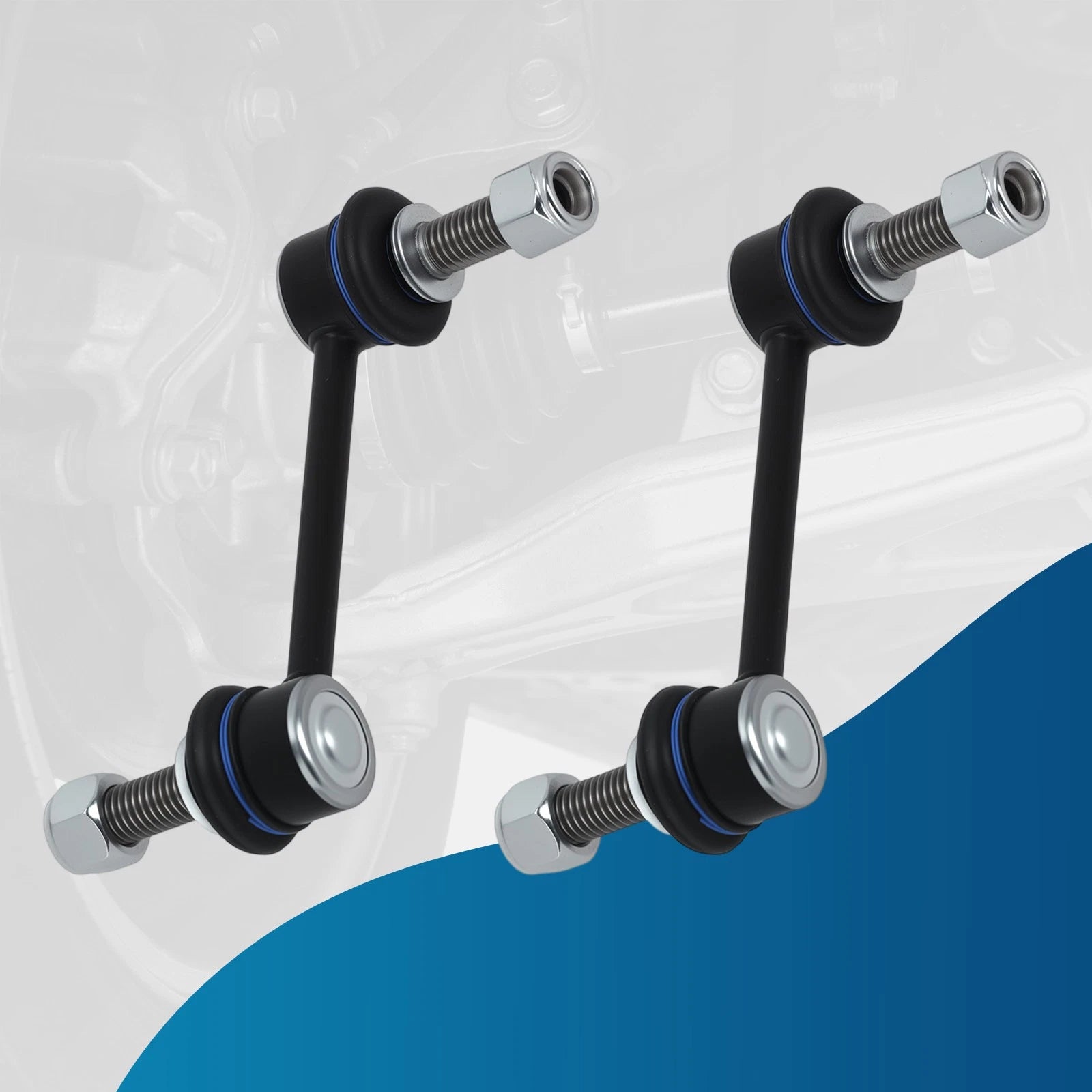 Set of 2 Front Sway Bar Links for Ford Edge Lincoln MKX (2007–2015)