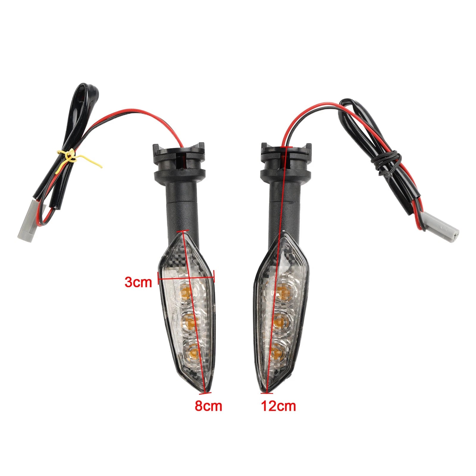 LED Turn Signal Lights for Yamaha FZ1 N FZ8 FZ6 FZ-6R TDM900 XJ6 (2006–2019)
