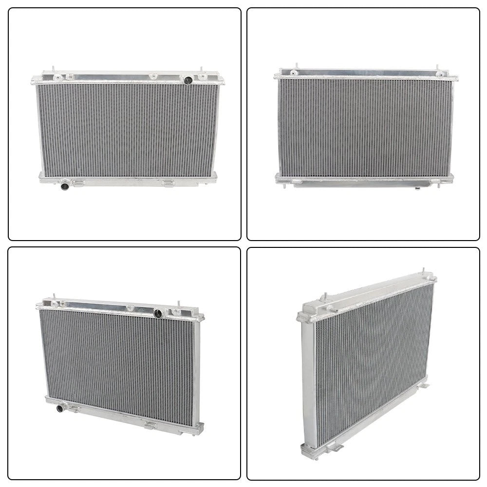 2X Aluminum Radiator for Nissan 350Z (2007–2009)
