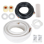 Install Kit for Mini Split Heat Pump Systems (1/4" - 3/8" Dia, 50 Feet)