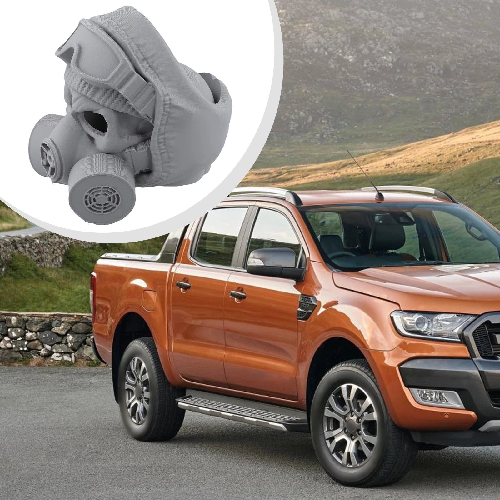 Plastic Trailer Hook Cover for Tow Truck (Protects from Rust, Weather)