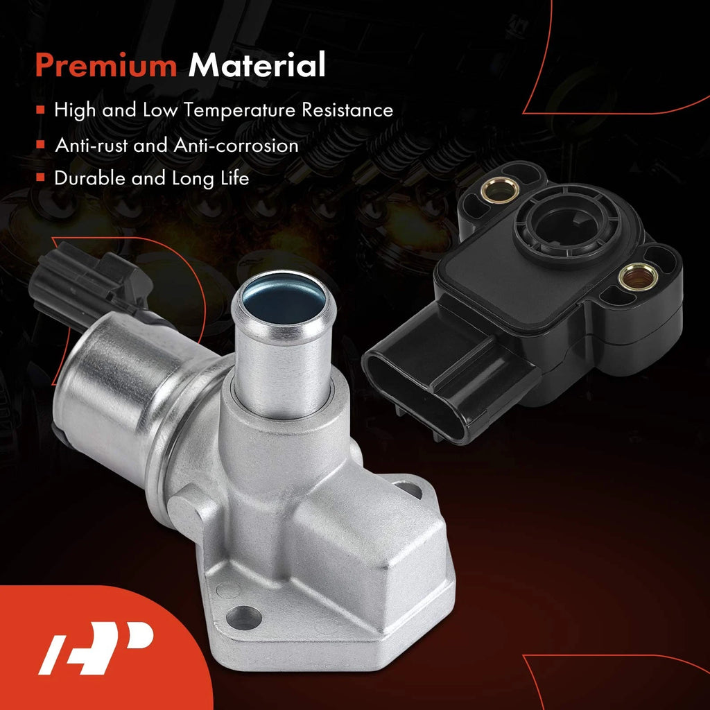 2X Idle Air Control Valve & Throttle Position Sensor for Ford