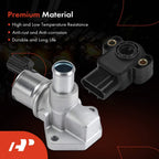 2X Idle Air Control Valve & Throttle Position Sensor for Ford