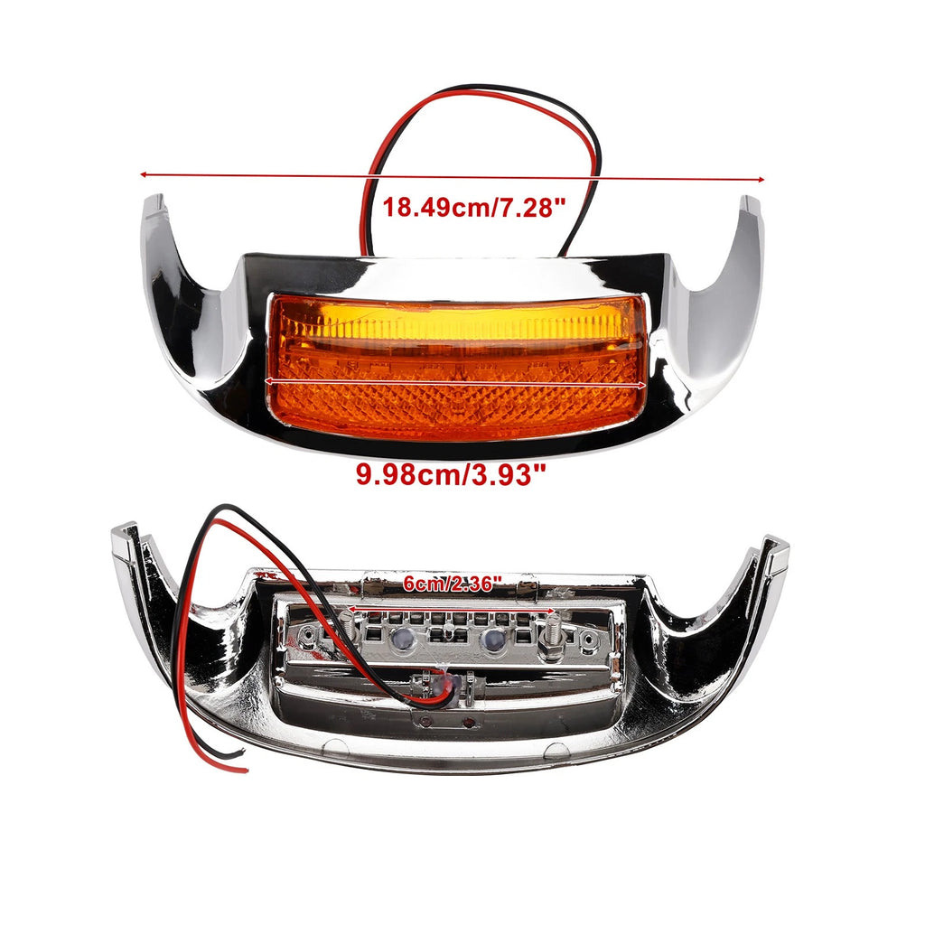 LED Front Fender Tip Lens for Electra Glide Ultra Limited (2014–2023)