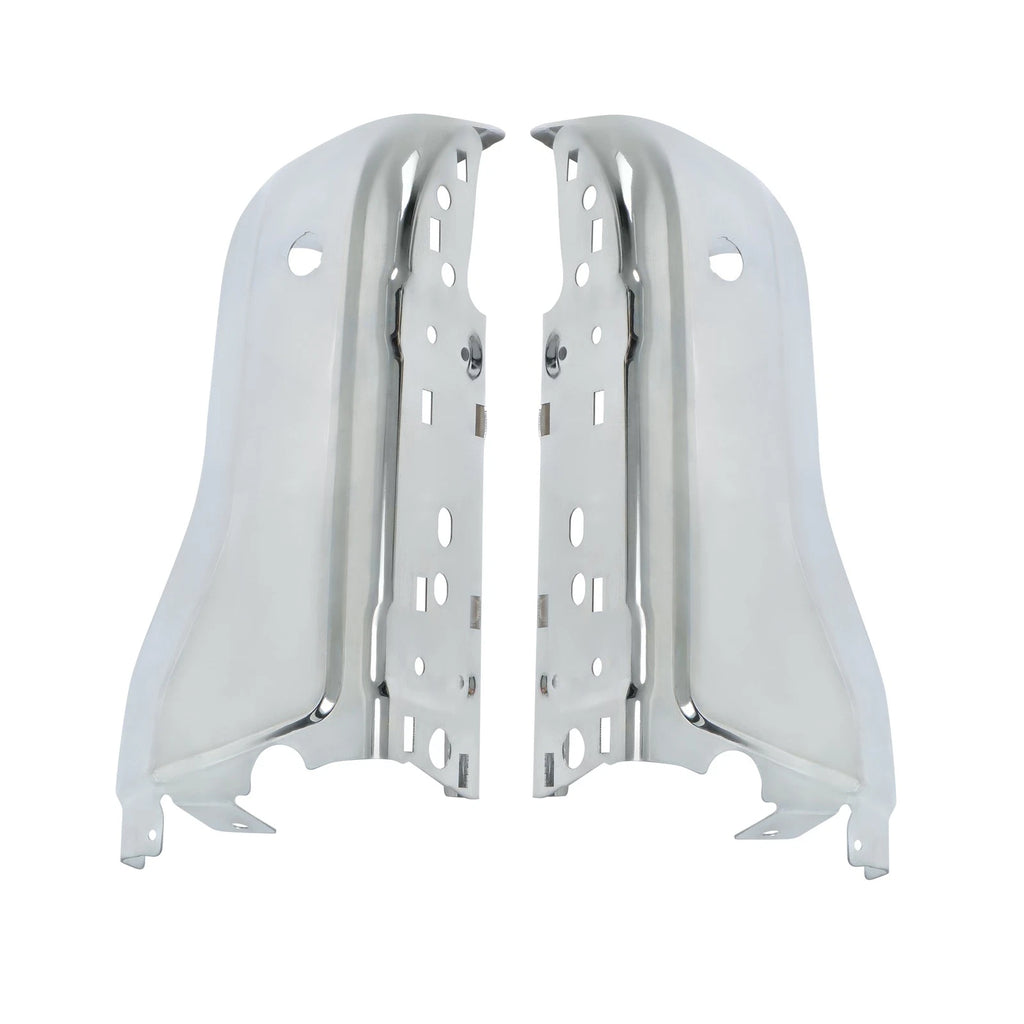 Set of 2 Chrome Rear Bumper Ends for Ford Ranger (2019-2023)