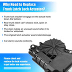 Rear Tailgate Trunk Latch Lock Actuator for BMW 740i (2011 - 2015)