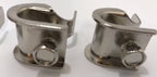 Set of 4 Fender Skirt Mounting Clips for Chevrolet Oldsmobile Buick (1955–1966)