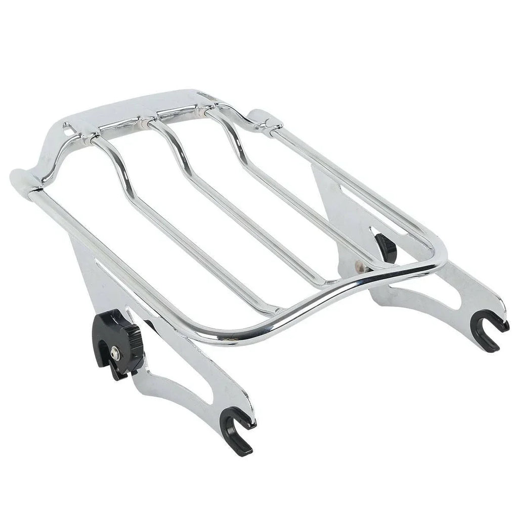 Backrest Sissy Bar Luggage Rack Docking Kit for Harley Street Glide (2014-2024)
