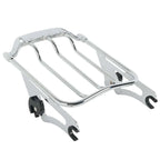 Backrest Sissy Bar Luggage Rack Docking Kit for Harley Street Glide (2014-2024)